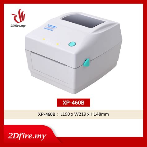 Thermal Printer (XP-460B)(Bluetooth + USB)-TwoDfire Sales & Marketing