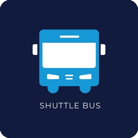 Shuttle Bus Sign Icon 32851601 Vector Art at Vecteezy