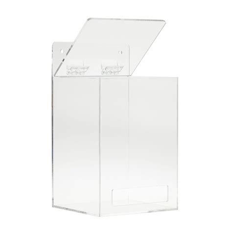 Hairnet Dispenser Wall Mounted Acrylic Container (6.5 x 9 x 6 Inches
