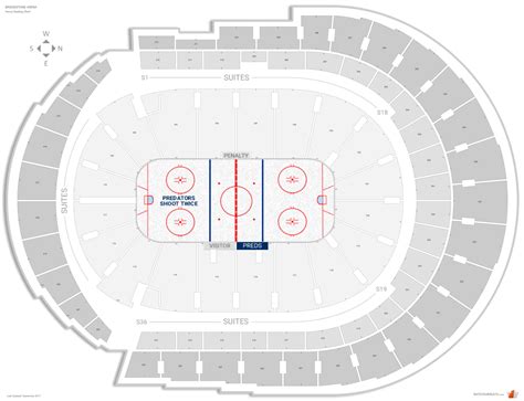 Bridgestone Arena Predators Seating Chart | Portal.posgradount.edu.pe