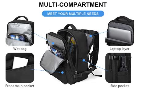 Winspansy Carry On Backpacktravel Backpack For Women Men