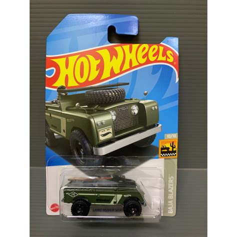 Hot Wheels Land Rover Defender Series Ii Surfboard Shopee Malaysia