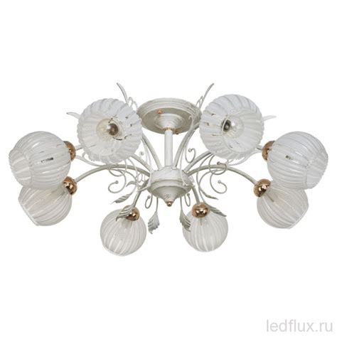 Люстра классическая 2500/8WG+FG купить в интернет-магазине LedFlux