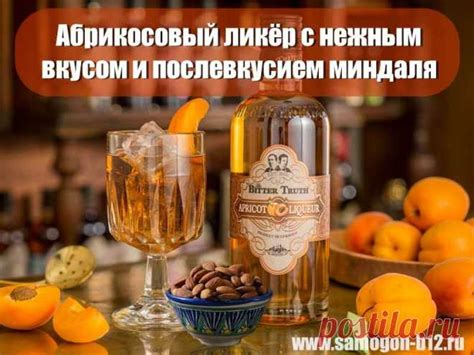 Абрикосовый ликёр с нежным вкусом и послевкусием миндаля | Самогонъ-Б1 ...