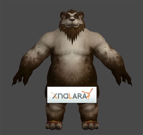 Wow Pandaren Male Nude For Xnalara By Uchihadems On Deviantart