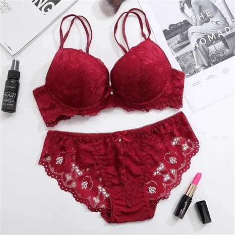Lingerie Sexy Conjunto De Suti Feminino Push Up Lenceria Mujer Femme Underwire Langerie Menina