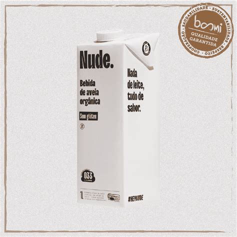 Leite Vegetal De Aveia Org Nico Nude L Boomi