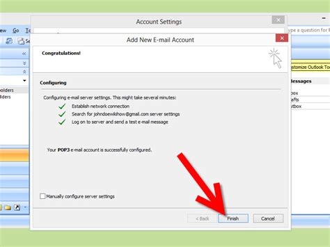 How To Configure Outlook 2007 To Work With Gmail 7 Steps