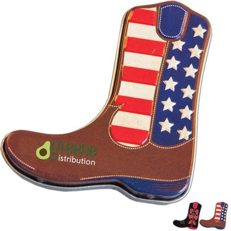 Cowboy Boot Mint Tin Promotions Now