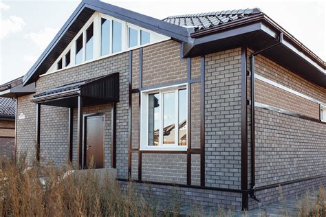 Фасадная плитка для дома - готовые проекты обшивки | ТерраДом Пермь