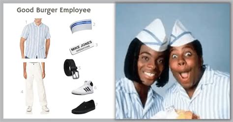 Good Burger Employee Costume For Cosplay & Halloween 2024