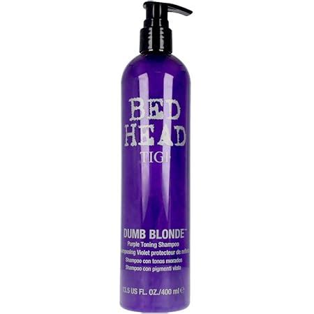 Amazon Tigi Bed Head Dumb Blonde Purple Toning Shampoo Ounce Everything Else
