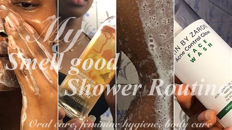 My Everyday Shower Routine To Smell Good ~ Feminine Hygiene Oral Care