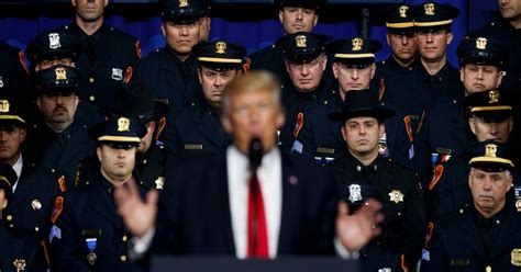 Opinion | Police See Through Mr. Trump’s Tough Talk - The New York Times