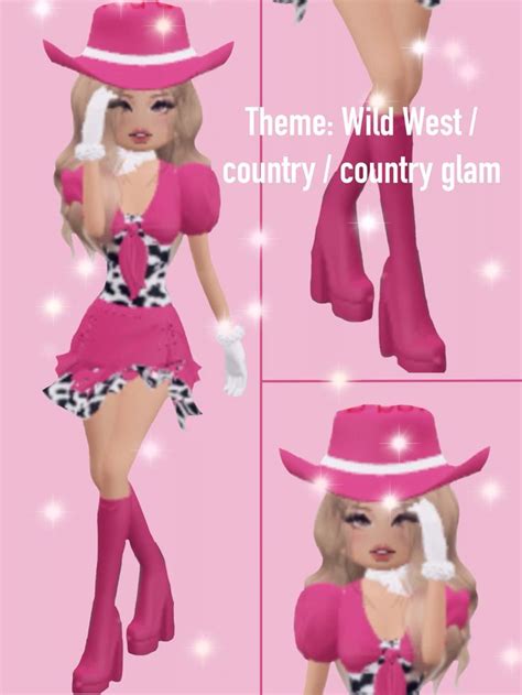 Dress To Impress Wild West Country Country Glam In 2024 Wild West