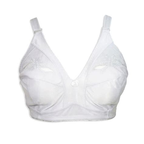 Soutien gorge blanc sans armatures E Lingerie femme grande taille Blanc Cdiscount Prêt à Porter