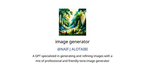 Image Generator Gpts Features And Functions Examples And Prompts Gpt