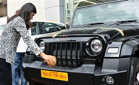 Mahindra Thar Gifted To World Boxing Championship Nikhat Zareen Sakshi