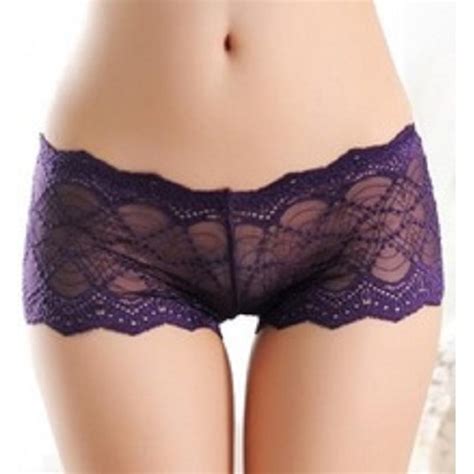 Jual Import Underwear Transparent Mesh Pattern Panty Sexy Hot Thong Cd Pink Shopee Indonesia