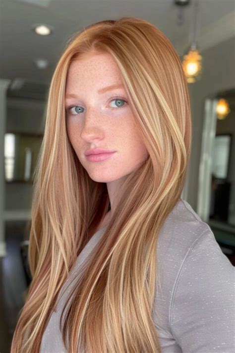 Stunning Red Hair With Blonde Highlights Combos To Try This Year