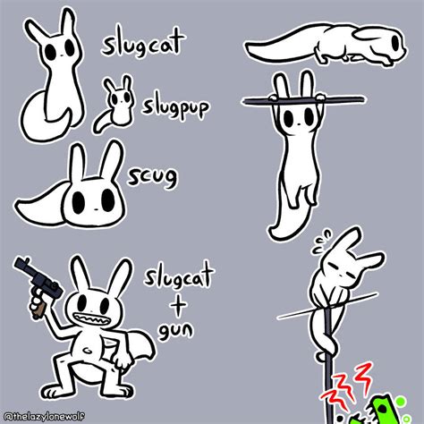 how to draw slugcat