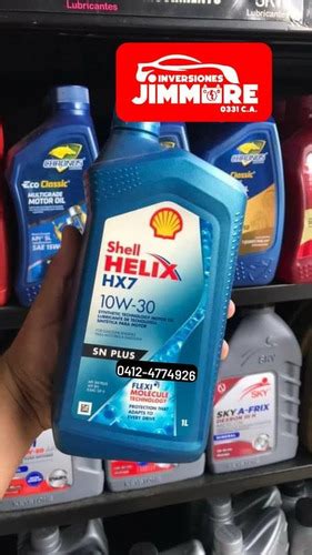 Aceite Shell 10w30 Semi Sintetico MercadoLibre