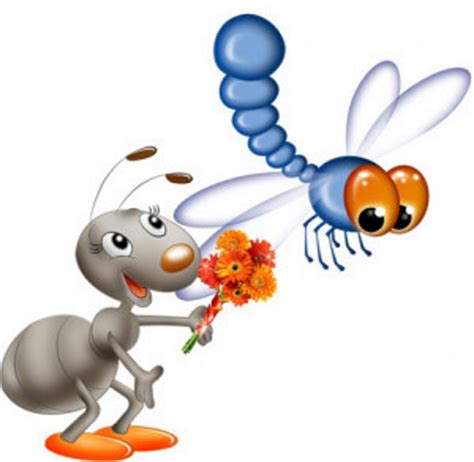 Муравей и стрекоза - картинка №13664 | Printonic.ru