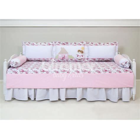 Kit Cama Babá 7 peças Gabi Catarina Nude Baby Enxoval Enxovais para
