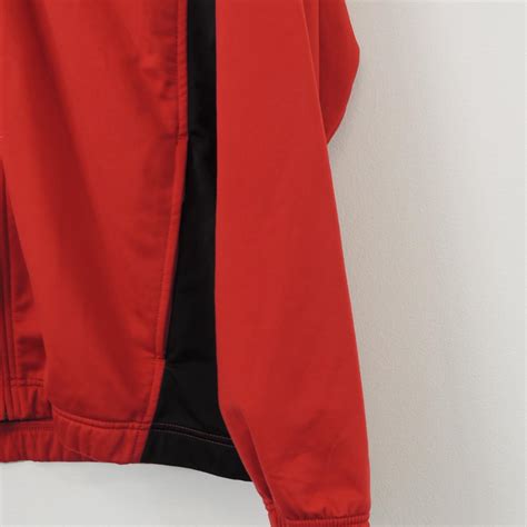 Nike Mens Black And Red Top Depop
