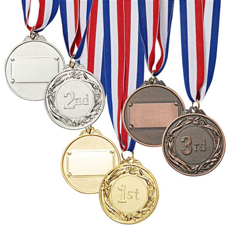 1st 2nd 3rd Place Medals