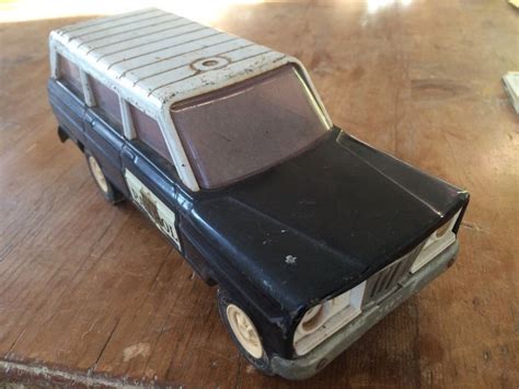 Tonka Jeep Wagoneer Hi Way Patrol Vintage Toy Vehicle Diecast Toy