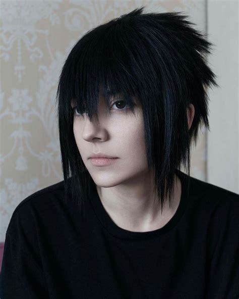 Pin By Huyen Kan On Uchiha Sasuke Sasuke Cosplay Sasuke Hair Sasuke
