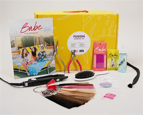 Fusion Kera Link Starter Kit Babe Hair Extensions