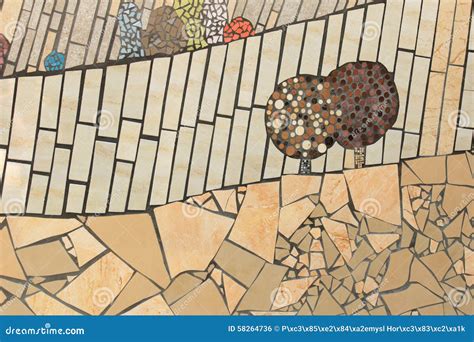 Mosaic Nature Stock Photo Image Of Artistic Tiles Landmark 58264736