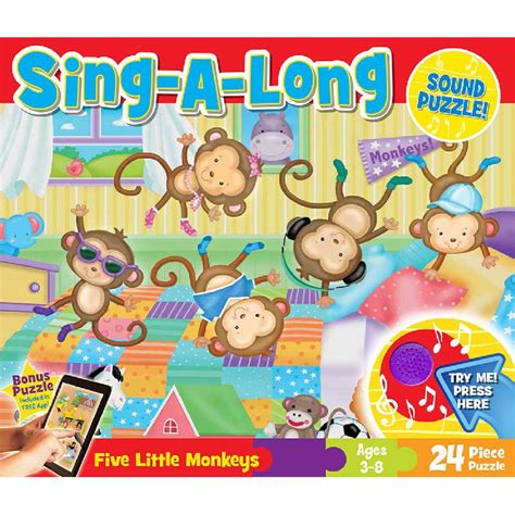 MasterPieces Puzzle Five Little Monkeys Picture Puzzle Online at Jarir ...