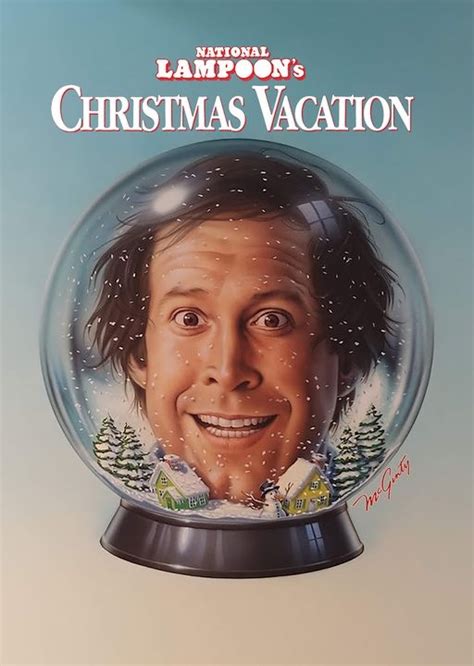 National Lampoon S Christmas Vacation Original Poster Artwork