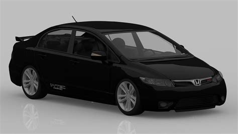 CIVIC SI 2008 4MB SÓ DFF LEVE E VÁRIAS CORES GTA SA ANDROID PC