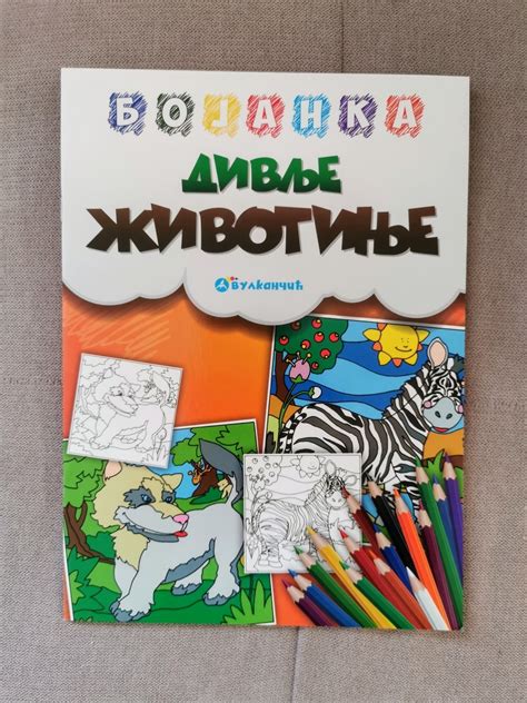 Bojanka Divlje Životinje 79013437