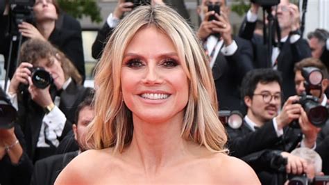Heidi Klum Stuns In Itty Bitty Bikini After Hitting Cannes Red Carpet Parade