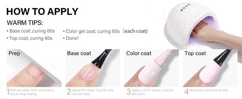 Amazon AILLSA Pink Gel Nail Polish Set Black Hot Pink Light Nude Pink Gel Polish With Base