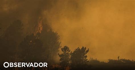 Incêndios Fogo em Albergaria está dominado Observador