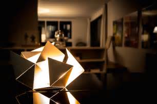 golden folding lamp fubiz media
