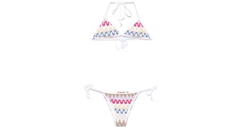 Missoni Bikini In White Lyst