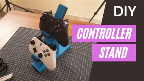 How To Make A Controller Stand A Very Easy Diy Gamepad Case Tutorial