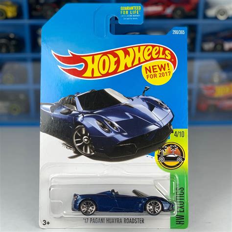 Hot Wheels 17 Pagani Huayra Roadster Hw Exotics 4 10 2017 Lazada