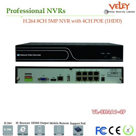 H264 8CH 5MP IP Camera P2p Remote Poe NVR Kits - 8CH Poe NVR Kits and ...