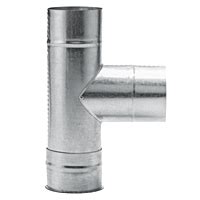 Купить Тройник вентиляционный Ø100 мм, выход под 90º, цена 180 ₴ — Prom ...