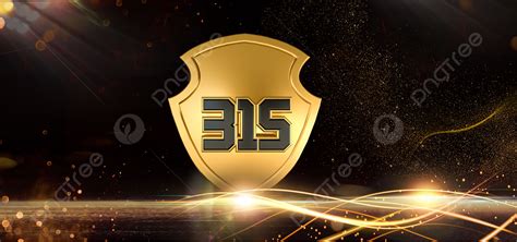 รูป315 วันคุ้มครองผู้บริโภค 315 เอฟเฟกต์แสงสีทองเนื้อทองคำสีดำ พื้นหลัง ...