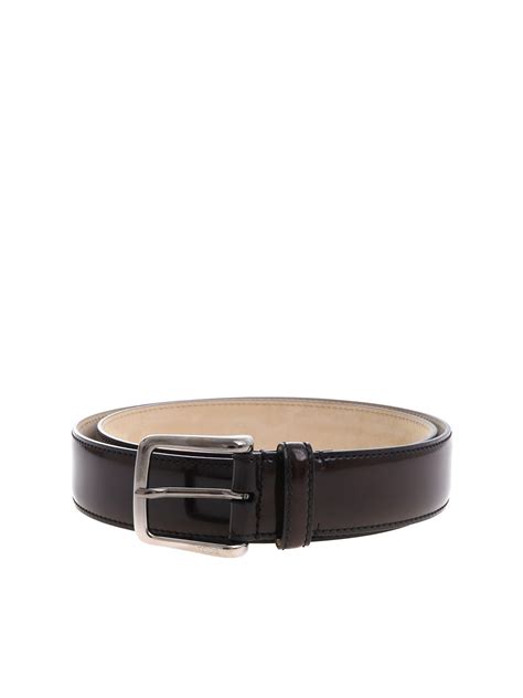 Tods Mens Belt In Brown Leather For Men Lyst