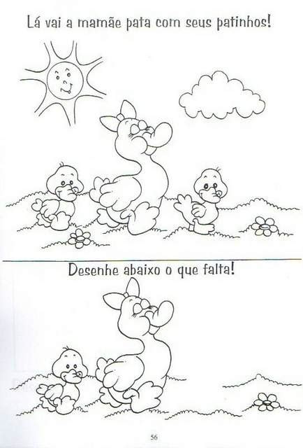 O Patinho Feio (Atividades).